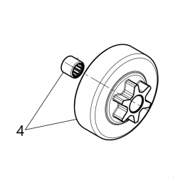 Campânula de embraiagem motosserra Oleo-Mac GST 360 | Recambio