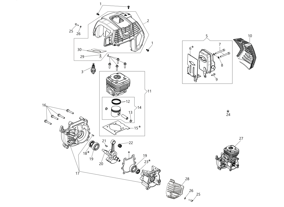 Motor BCH 500 T